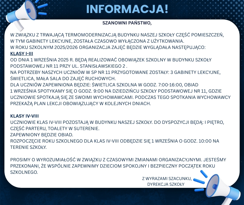 Blue And White Modern Important Announcement Facebook Post1